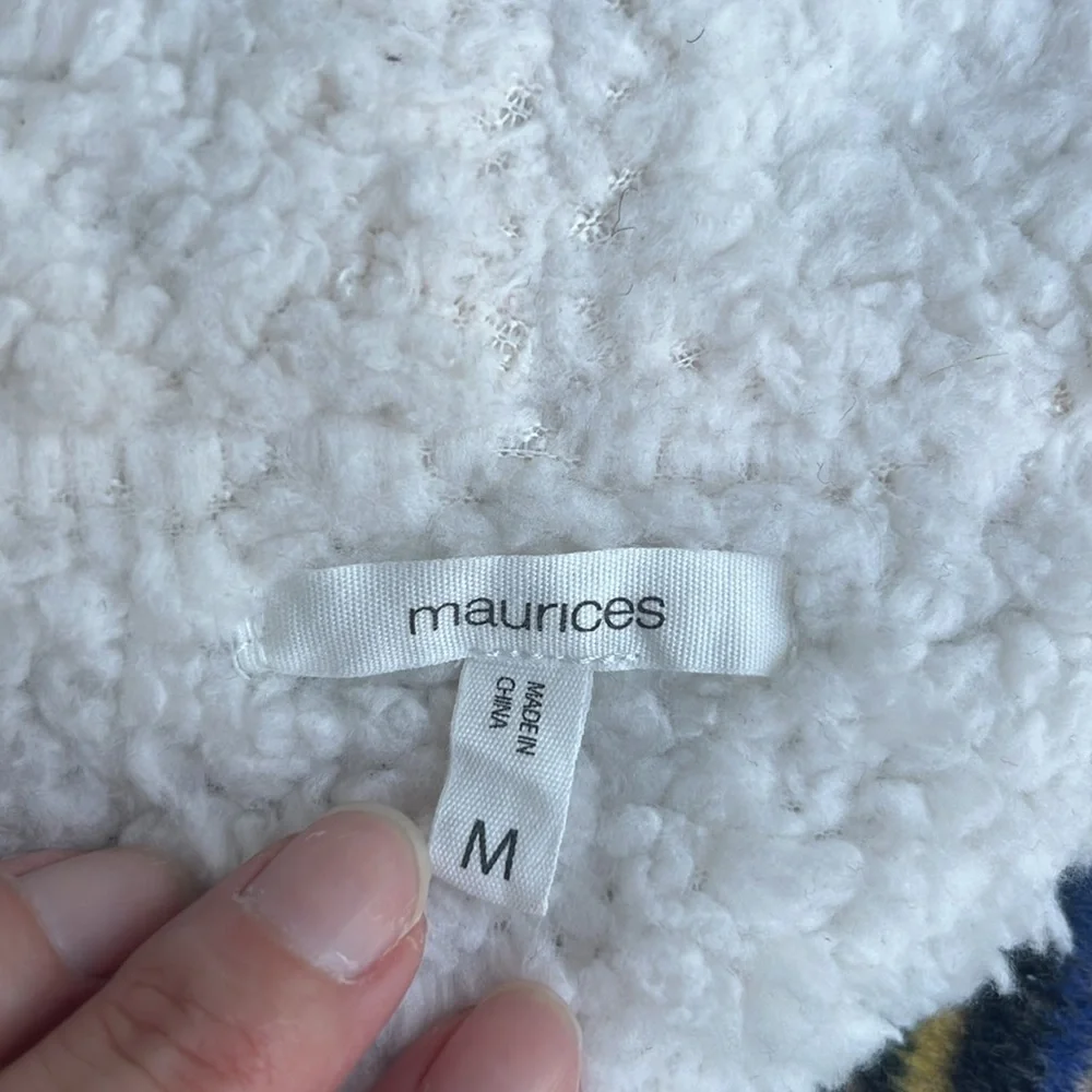 Like new Maurices plaid vest - Picture 6 of 13